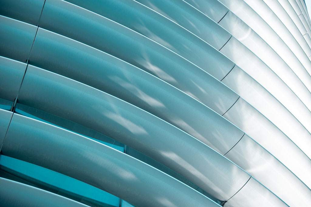 Abstract image of the side of a building