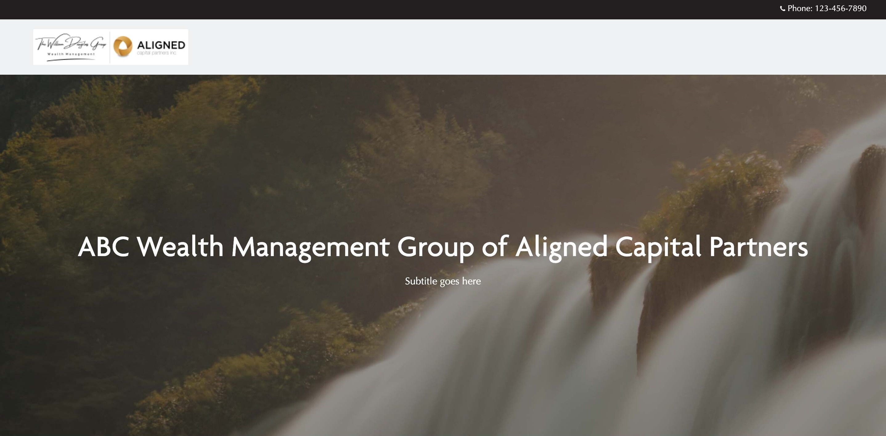 ABC Wealth Management Group of Aligned Capital Partners sampple