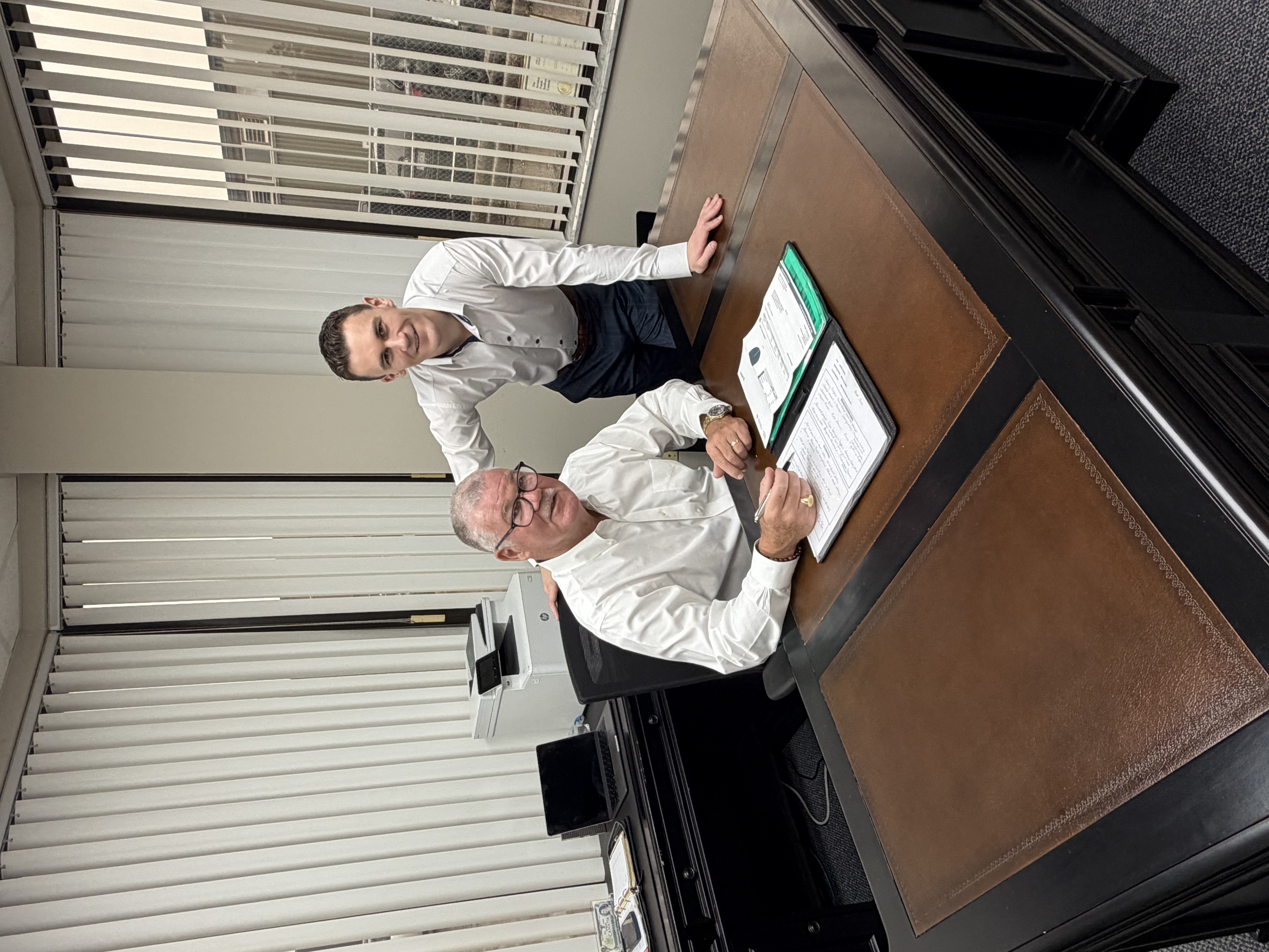 Glen McClelland and Connor McClelland